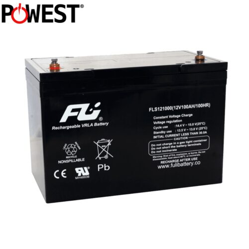 POWEST - BATERIA SELLADA 12V-100AH REF. FL12800GS