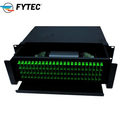 ODF 96 CORES CON SC/APC PIGTAIL y Adaptadores