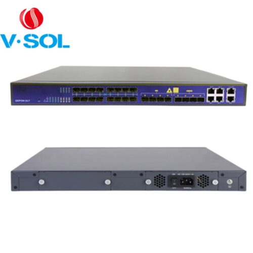 V-SOL - 16Port GPON OLT Single Power with 16 SFP ++ ,2*AC ,110v,US plug