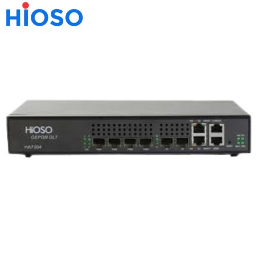 HIOSO HA7304 - OLT 4 PUERTOS EPON + 4SFP PX20+++