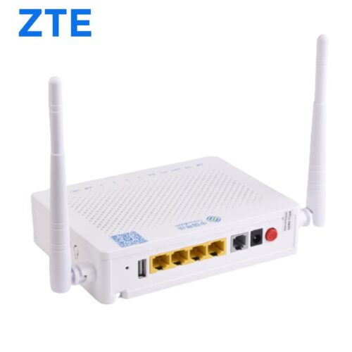ZTE F673AV9 FTTH  GPON con 4GE +1POT+ 2USB + WIFI DUAL BANDA